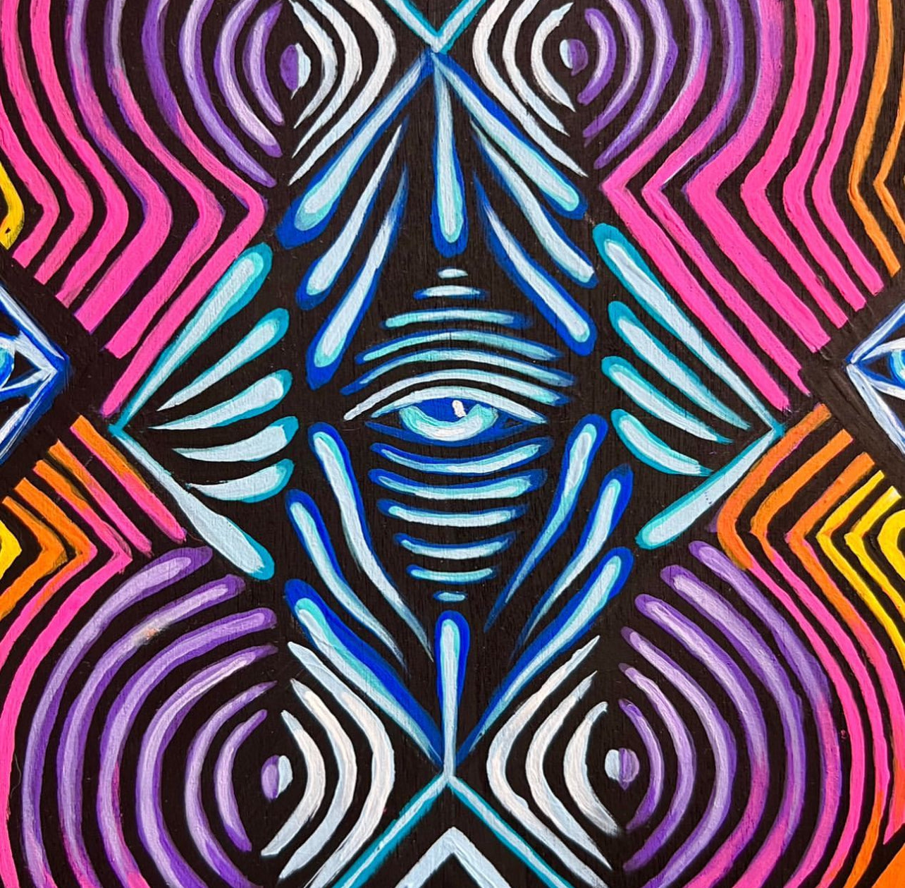 "Eye See You" 10 x 10 Original Acrylic