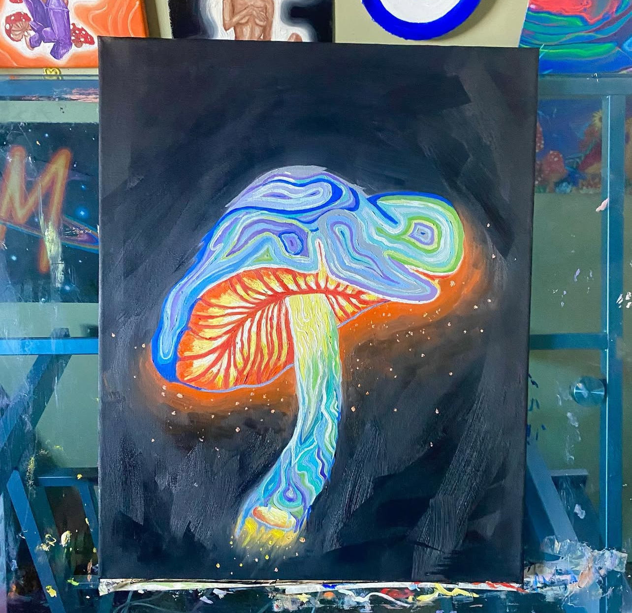 "Big Glow"-Original Oil Painting And Limited Prints