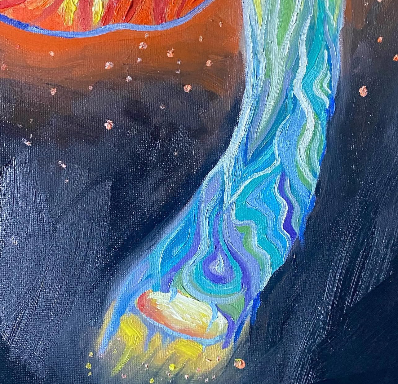 "Big Glow"-Original Oil Painting And Limited Prints