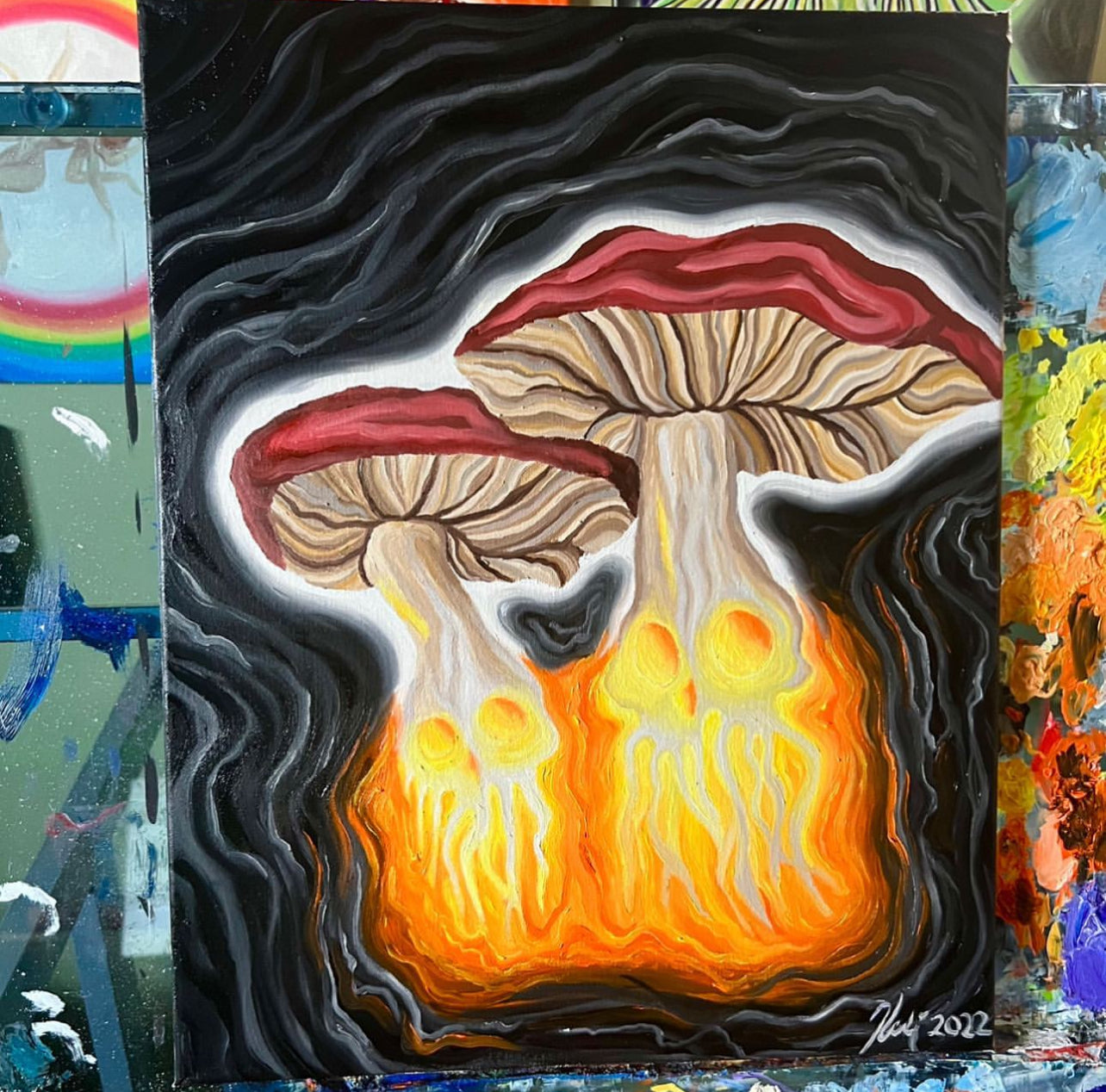 "Ghosts of the Forest "-Original Oil Painting And Limited Prints