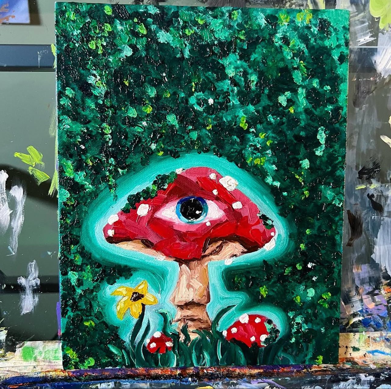 "Eyesee You"-Original Oil Painting