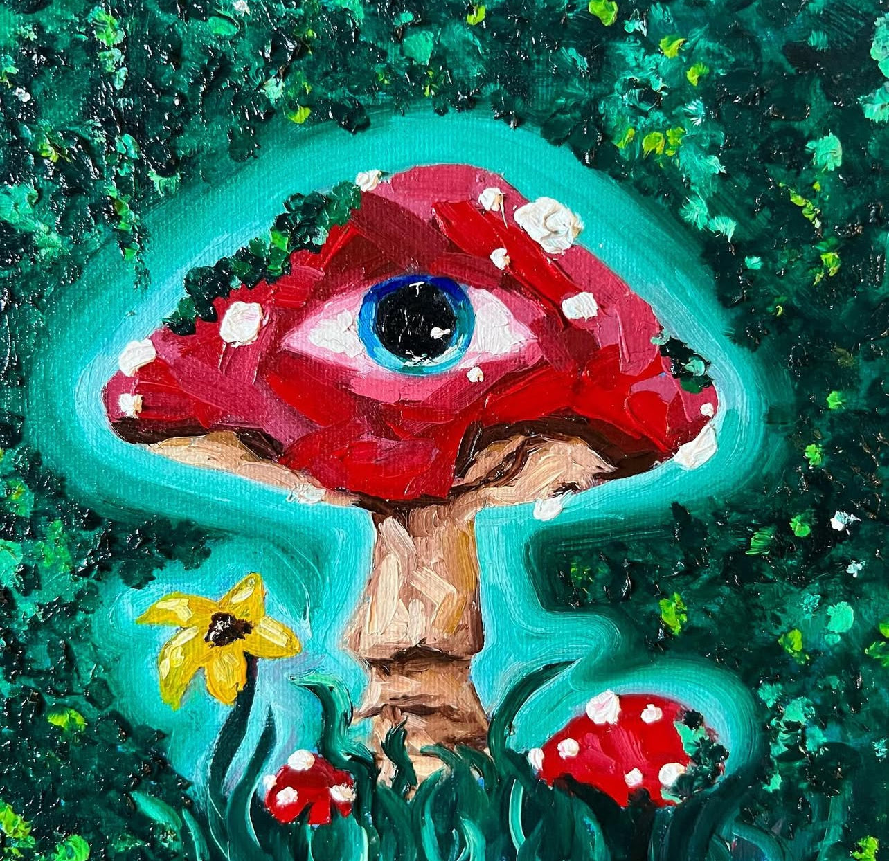 "Eyesee You"-Original Oil Painting