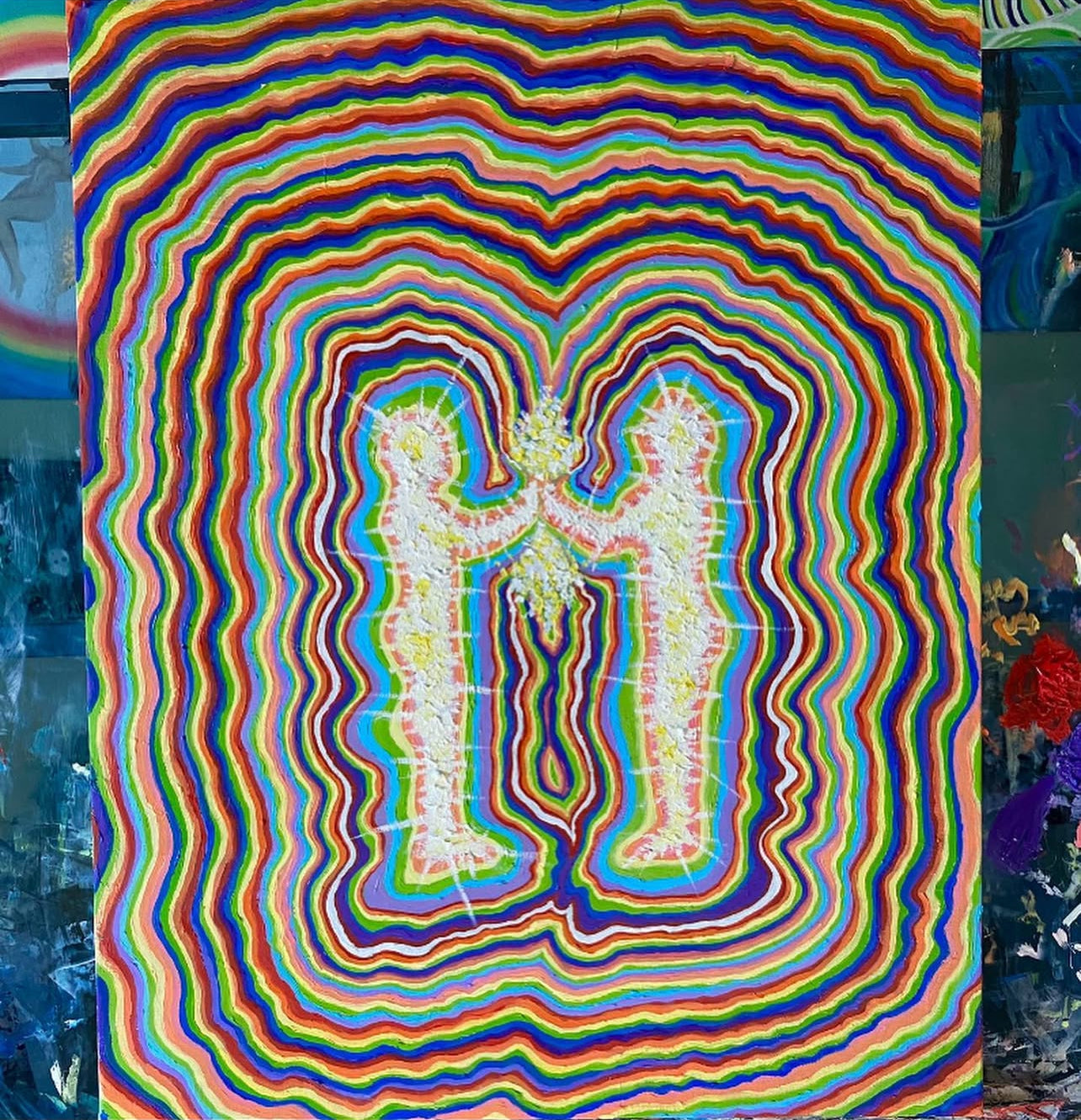 "Twin Flame"-Original Oil Painting