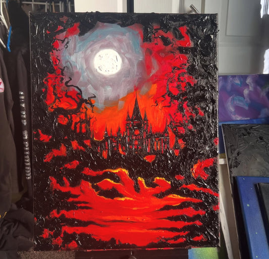 "Eternal Night" –Original Oil Painting
