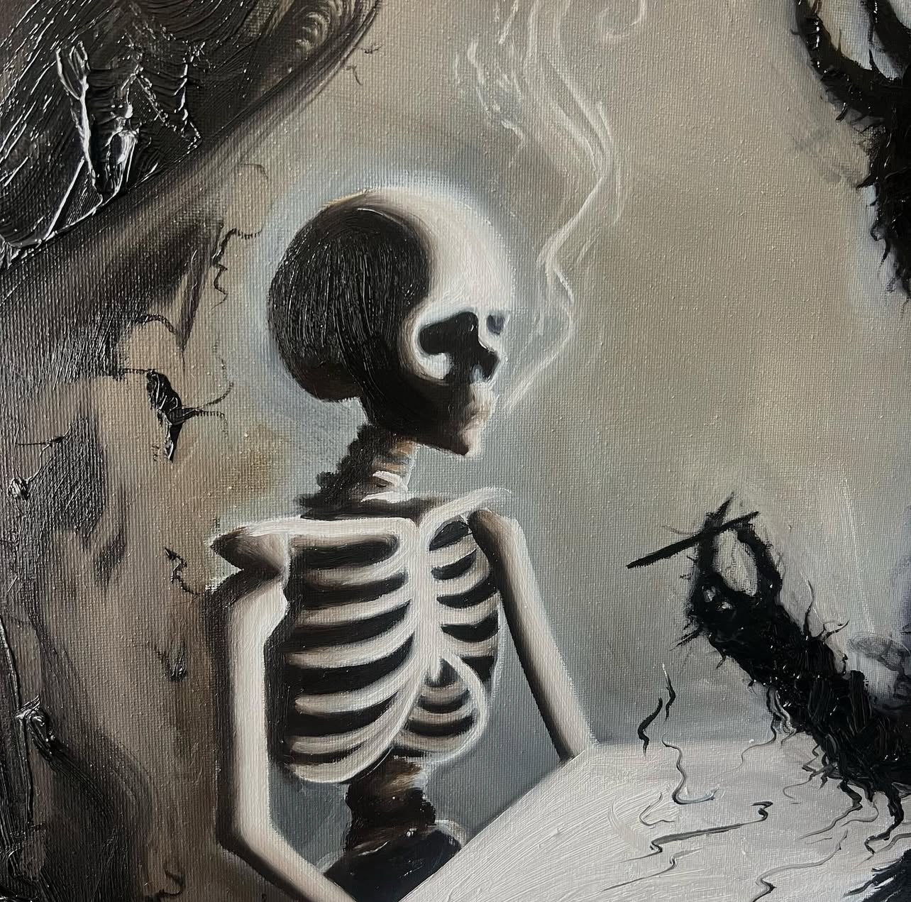 "Facing Your Inner Demon" – Original Oil Painting & Limited Edition Prints