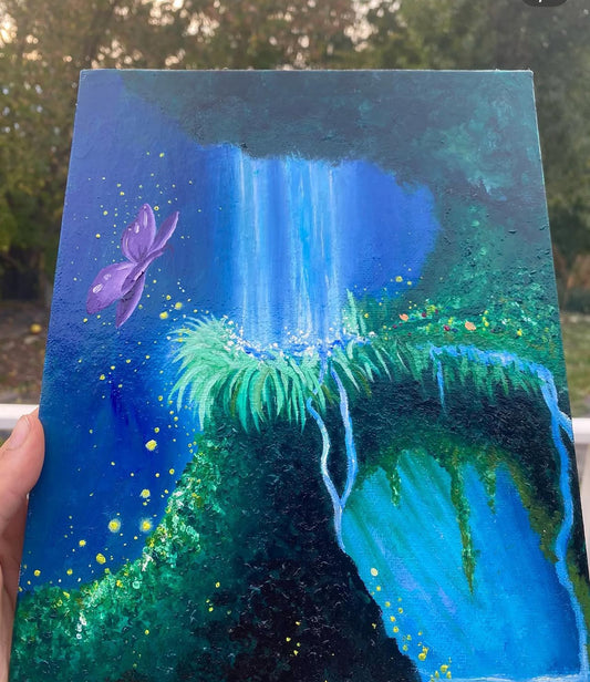 "Flow" 8 x 10 Original Oil Painting