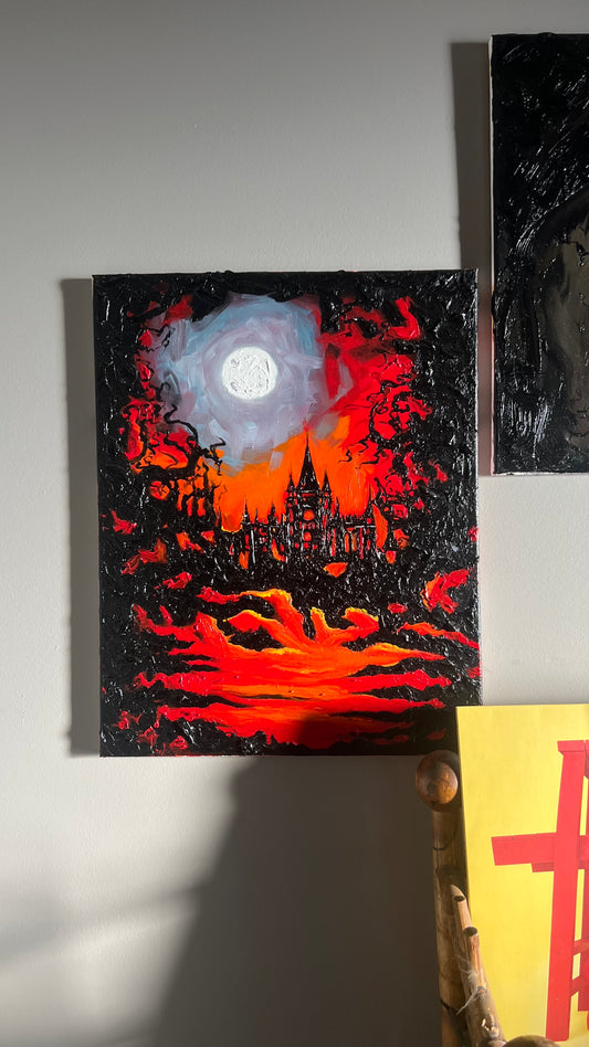 "Eternal Night" –Original Oil Painting