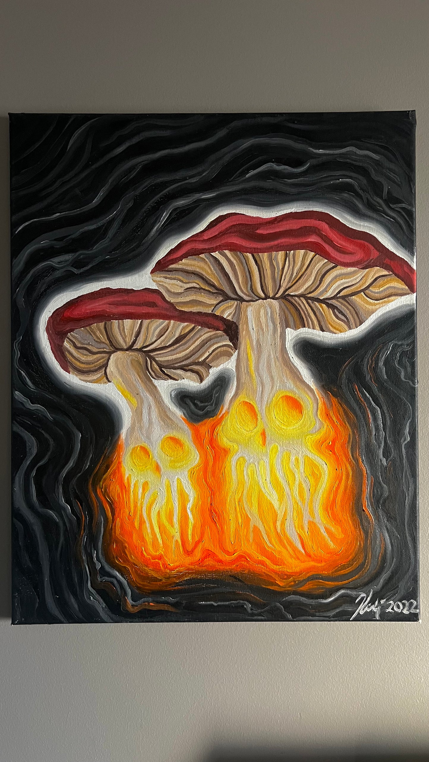"Ghosts of the Forest "-Original Oil Painting